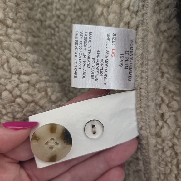 Woolrich Lavender Teddy Jacket - Picture 5 of 8